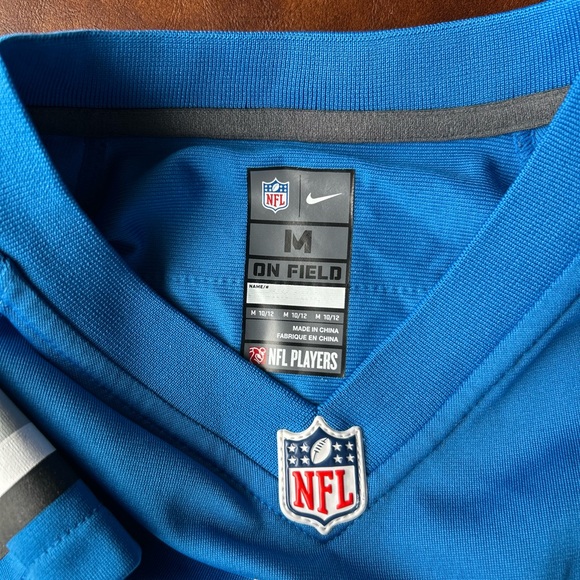 NFL Blue Jersey with Black and White Accents - Picture 2 of 4